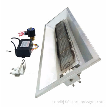 CE Ceiling hanging wall-mounted ceramic plate poultry gas heater